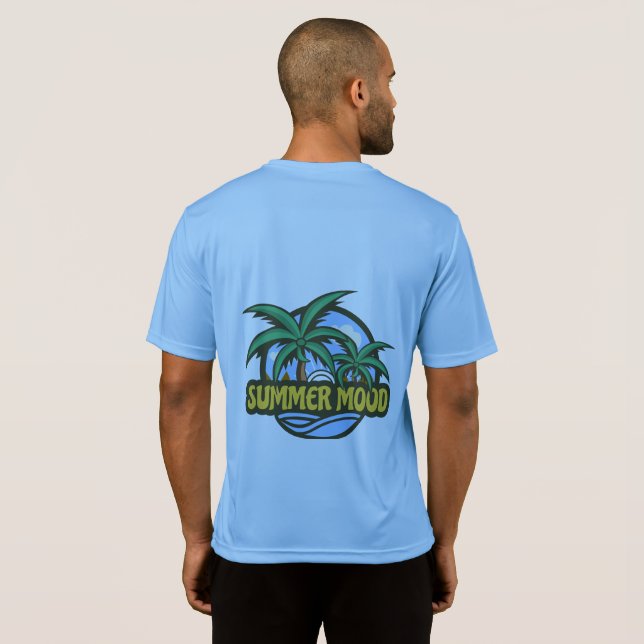 T-shirt Ambiance estivale (Dos entier)