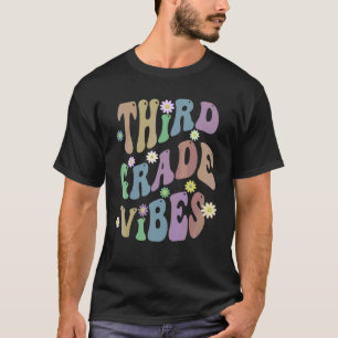 T-shirt Ambiance Groovy 3e année Professeur d'école Troisi