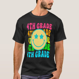 T-shirt Ambiance Groovy Quatrième Année Rétro Enseignants