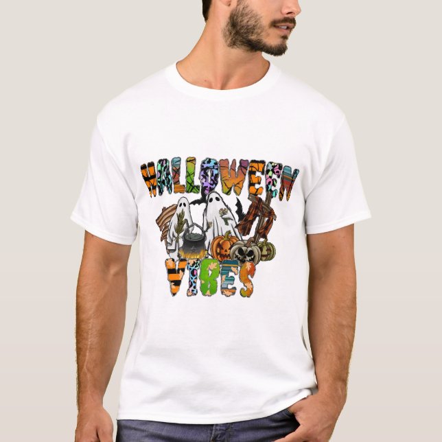 T-shirt Ambiance Halloween (Devant)