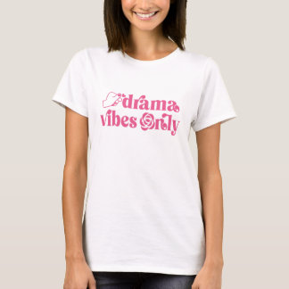 T-shirt Ambiance K-Drama Rose Typographie
