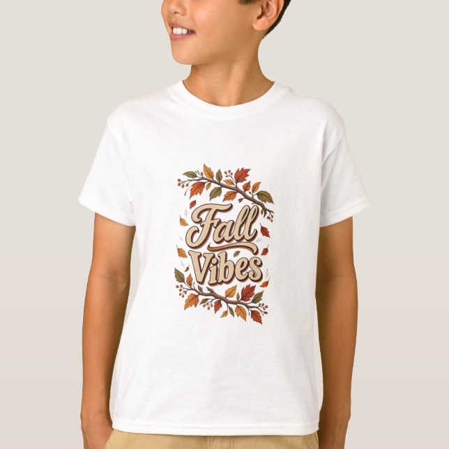 T-Shirt Ambiançes Automnales (Devant)