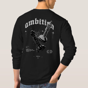 T-shirt Ambition Vêtements de rue modernes