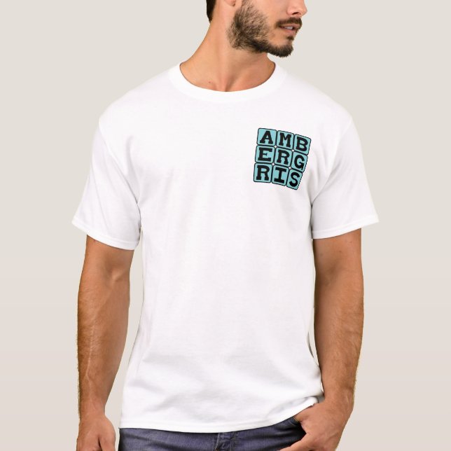 T-shirt Ambre gris, vomi de baleine (Devant)