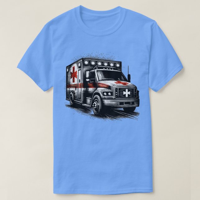 T-shirt Ambulance 20 (Design devant)