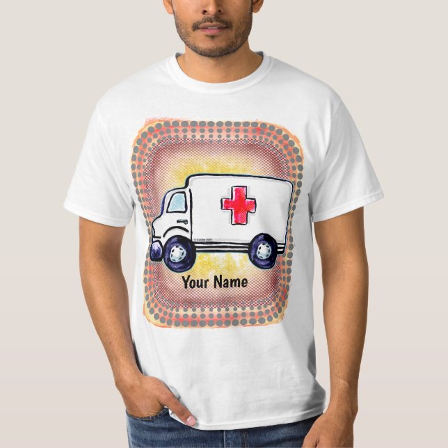 T-shirt Ambulance classique (Devant)