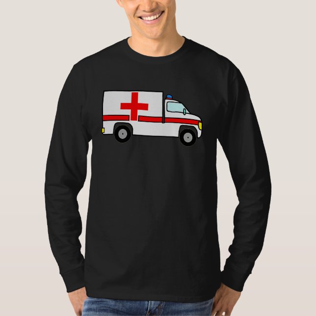 T-shirt Ambulance Driver Ambulance Life Saver Ambulance (Devant)