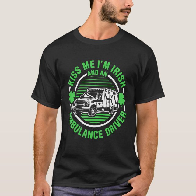 T-shirt Ambulance Driver Emergency Driver Patient Transpor (Devant)