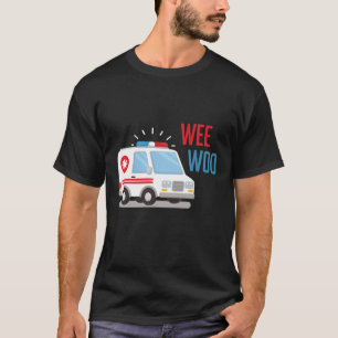 T-shirt Ambulance Paramedic Car weo Hospital EMT