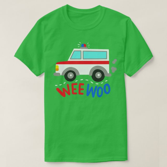 T-shirt Ambulance Paramedic EMS EMT (Design devant)