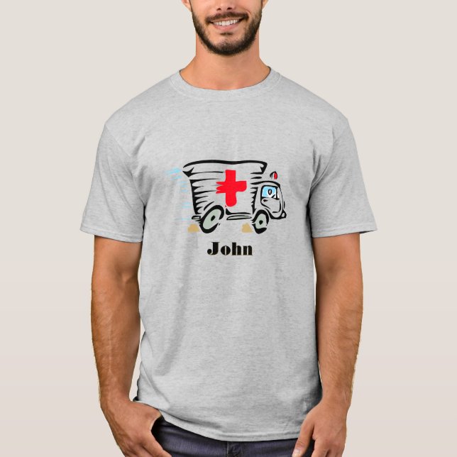 T-shirt Ambulance Paramètre Médicale (Devant)