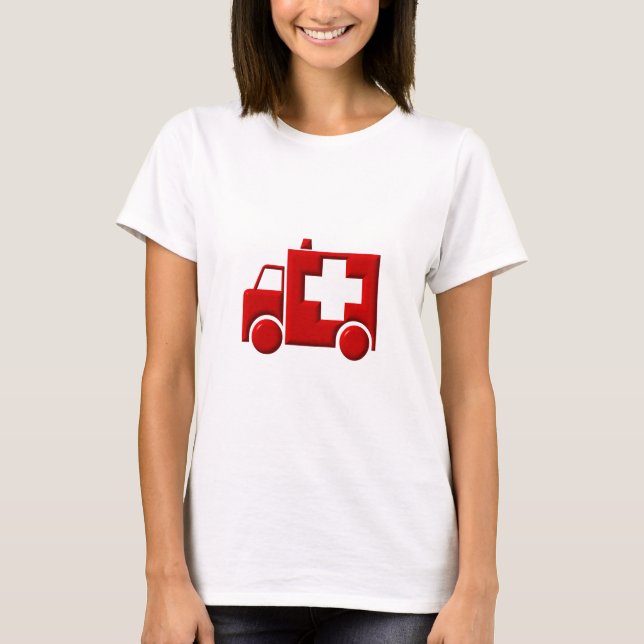 T-shirt Ambulance / TEM (Devant)