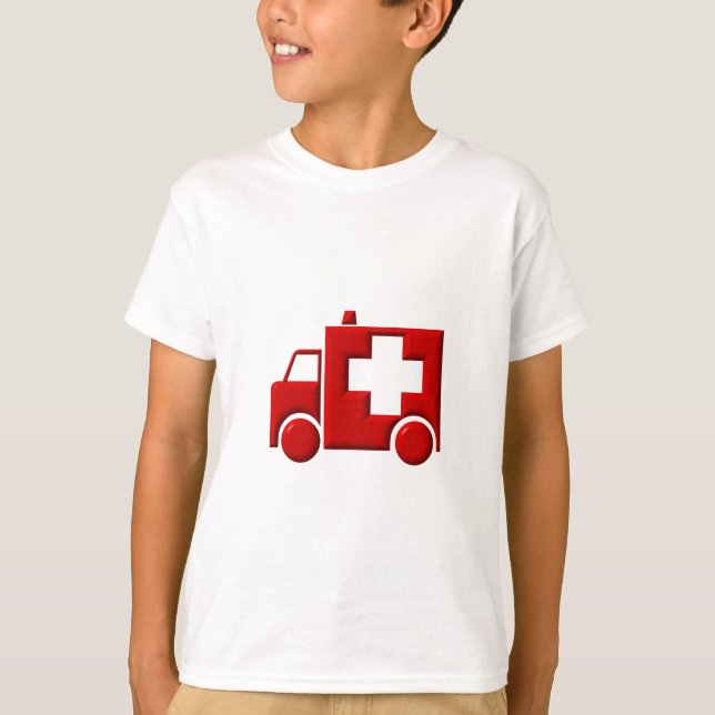 T-shirt Ambulance / TEM (Devant)