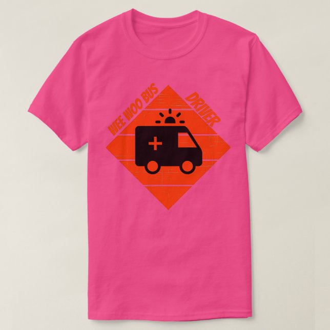 T-shirt ambulancier pour les gens qui aiment ambulance dri (Design devant)