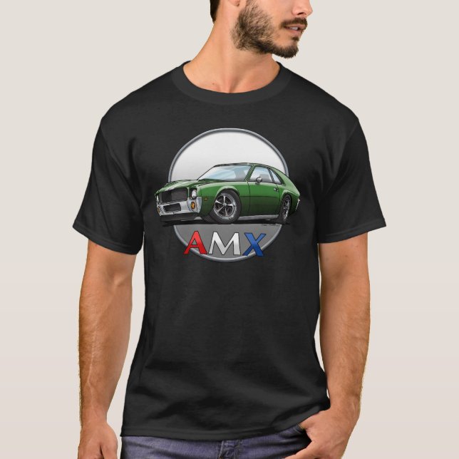 T-shirt AMC_AMX_green (Devant)