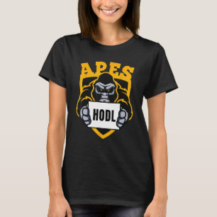 T-shirt AMC - Apes Ensemble Fort - Hodl Stock À La Moo