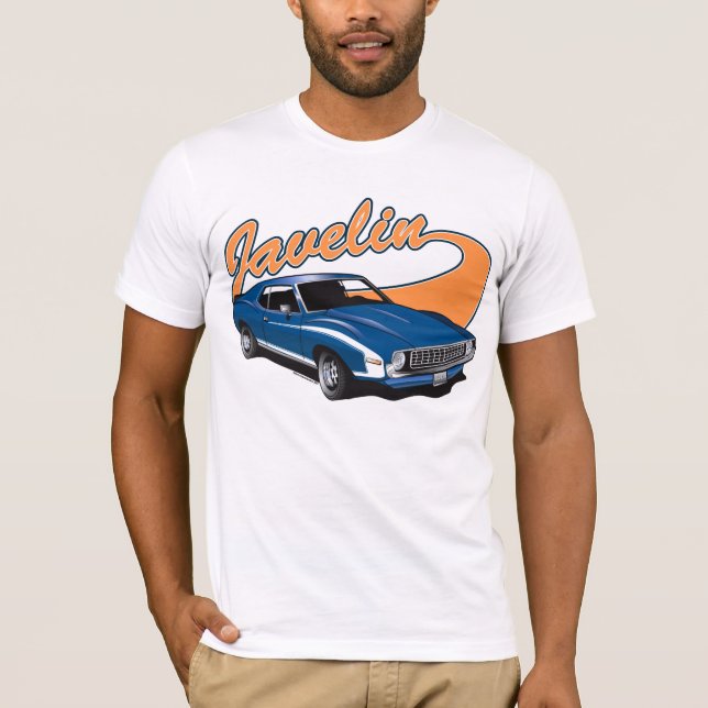 T-shirt AMC Javelin (bleu) (Devant)