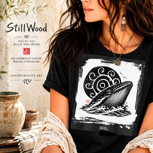 T-shirt ÂME DE LA MER • StillWood • Baleine à bosse