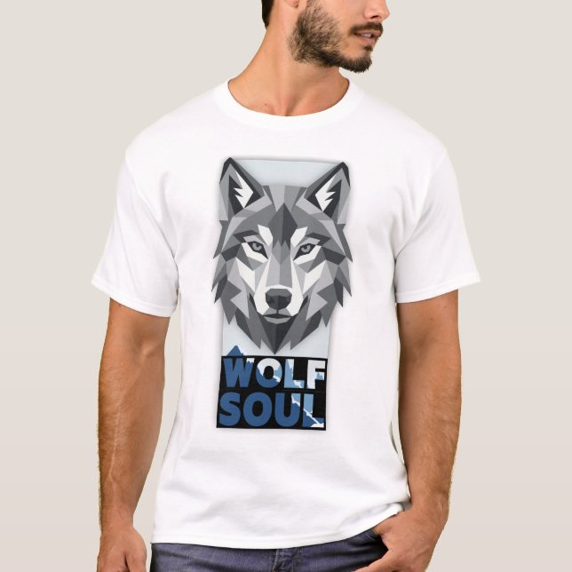 T-shirt Âme de loup (Devant)