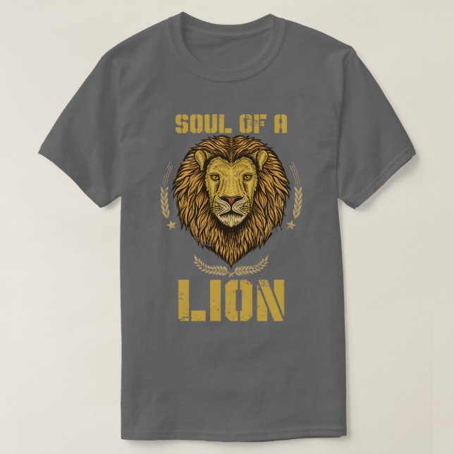 T-shirt Âme D'Un Lion (Design devant)