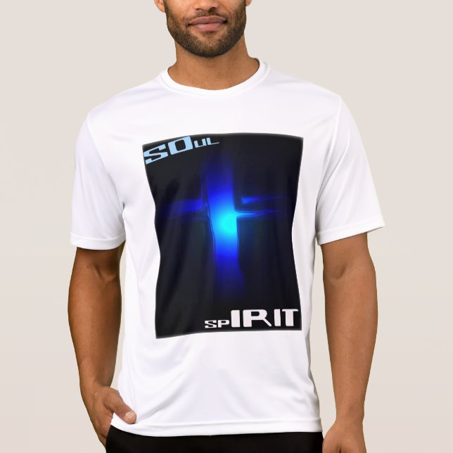 T-shirt "Âme, esprit " par Michael Crozz (Devant)