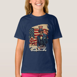 T-shirt Âme fière du 4 juillet