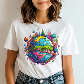 T-shirt âme hippie vibrante