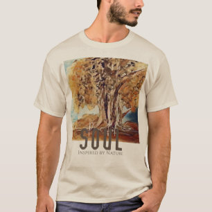 T-shirt Âme Pacifique Inspiré Par Le Paysage Naturel