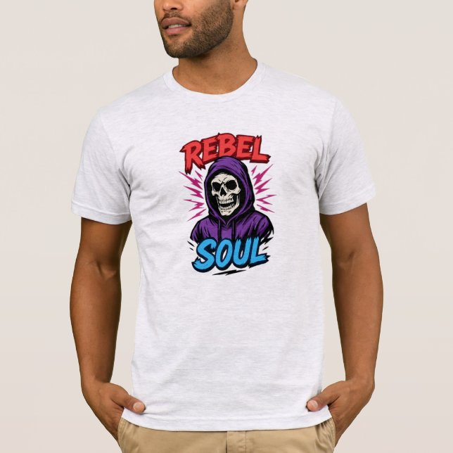 T-SHIRT ÂME REBELLE (Devant)
