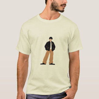 T-shirt Âme Silencieuse – Art Esthétique de Garçon Anime