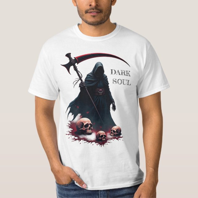T-SHIRT ÂME SOMBRE (Devant)