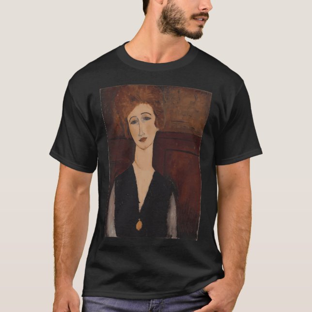 T-shirt Amedeo Modigliani chaim soutine (Devant)