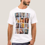T-shirt Amedeo Modigliani - Collage de chefs-d'oeuvre<br><div class="desc">Amedeo Modigliani - Grille d'une sélection de 12 chefs-d'oeuvre.</div>