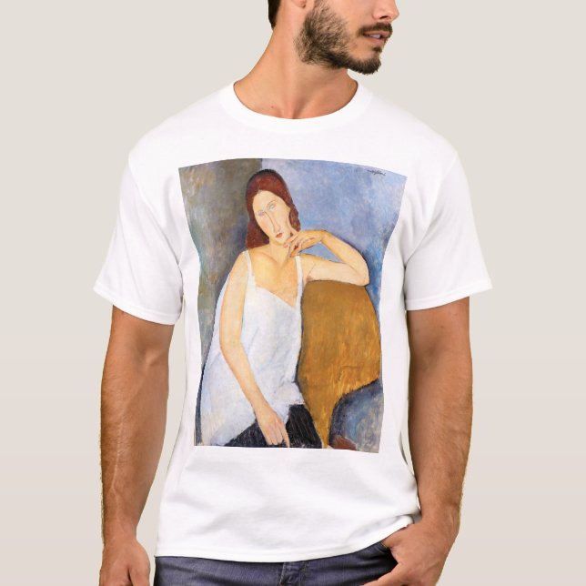 T-shirt Amedeo Modigliani - Jeanne Hebuterne (Devant)