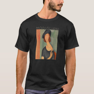T-shirt Amedeo Modigliani Jeanne Hebuterne Au Chapeau Pour