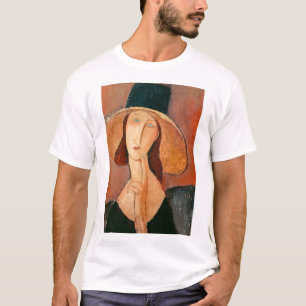 T-shirt Amedeo Modigliani - Jeanne Hebuterne en grand Casq