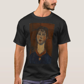 T-shirt Amedeo Modigliani Jeune fille assise, les cheveux