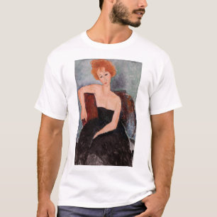 T-shirt Amedeo Modigliani - Robe de soirée pour filles rou