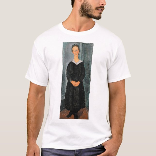 T-shirt Amedeo Modigliani - Serveuse (Devant)