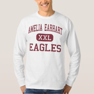T-shirt Amelia Earhart - Eagles - milieu - rive