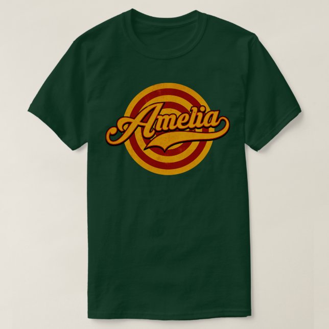 T-shirt Amelia est mon nom (Design devant)