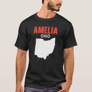 T-shirt Amelia Ohio USA State America Travel Ohioan
