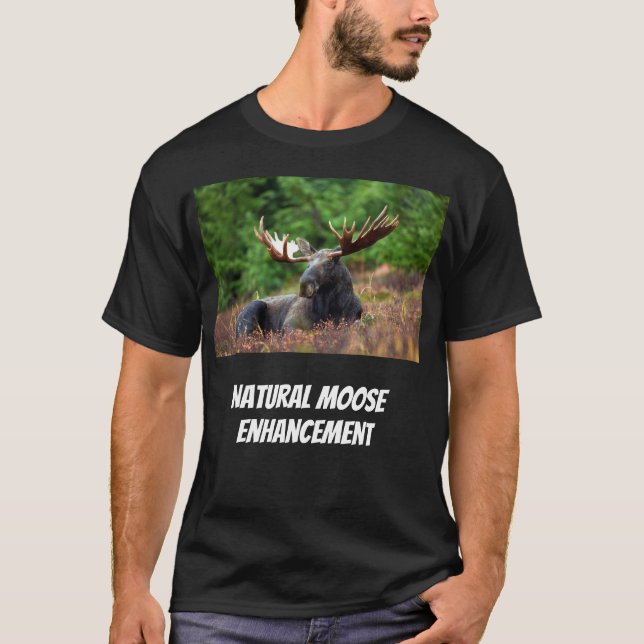 T-shirt Amélioration naturelle d'orignaux (Devant)