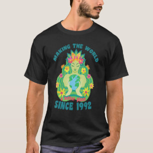 T-shirt Améliorer Le Monde Depuis 1992 Anniversaire