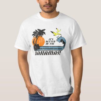 T-shirt Améliorez en Bahamas s'est fané