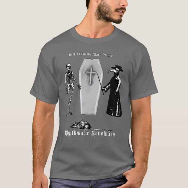 T-shirt Améliorez que la peste noire (Devant)