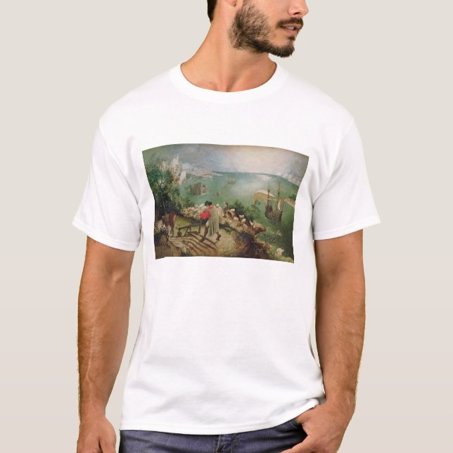 T-shirt Aménagez en parc avec l'automne d'Icare, c.1555 (Devant)