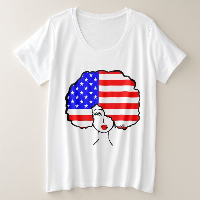 T-shirt "aMErica" (Design devant)