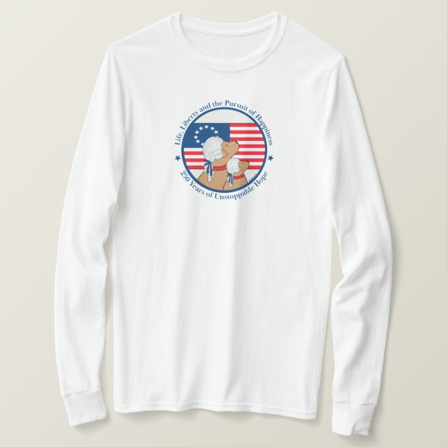 T-shirt America 250 Year Founding Fathers Women’s (Design devant)