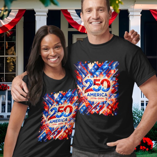 T-shirt America 250th Anniversary 1776–2026 USA Patriotic  (Créateur téléchargé)